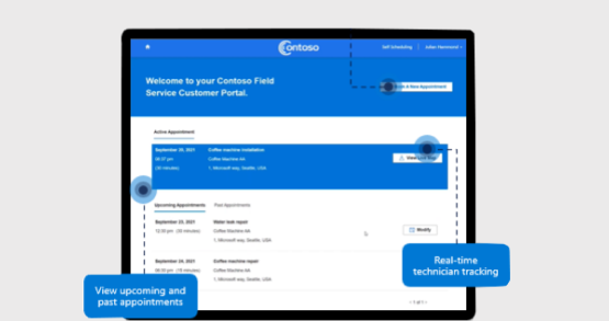 Self-Schedule Service Appointments