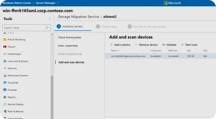 Storage Migration Service